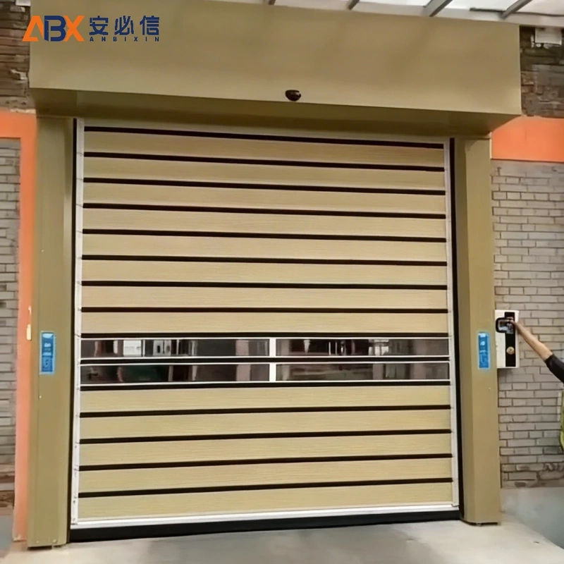 白银市螺旋式快速门